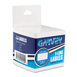 Pricemarker Labels, 0.44 X 0.81, White, 1,200-roll, 3 Rolls-box