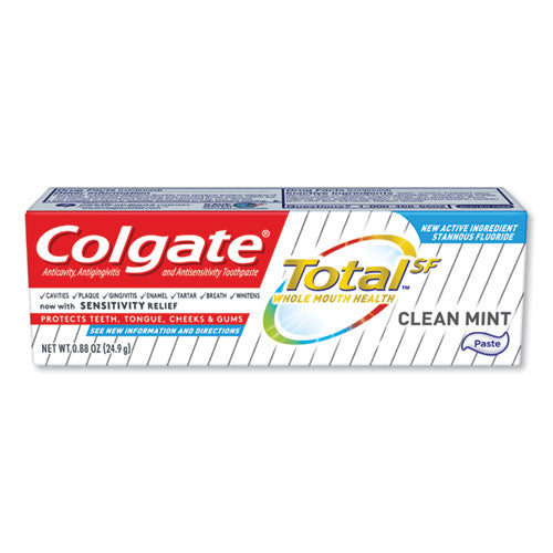 Total Toothpaste, Coolmint, 0.88 Oz, 24-carton