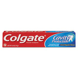 Cavity Protection Toothpaste, Regular Flavor, 0.15 Oz Tube, 1000-carton