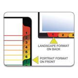 Onestep Printable Table Of Contents And Dividers, 31-tab, 1 To 31, 11 X 8.5, White, 1 Set