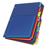 Expanding Pocket Index Dividers, 5-tab, 11 X 8.5, Assorted, 1 Set-pack