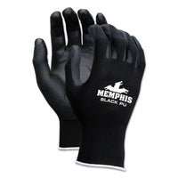 Economy Foam Nitrile Gloves, X-large, Gray-black, 12 Pairs