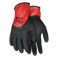 Ultra Tech Tactile Dexterity Work Gloves, Blue-black, Large, 1 Dozen