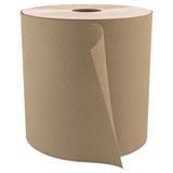 Select Roll Paper Towels, 1-ply, 7.9" X 800 Ft, Natural, 6-carton