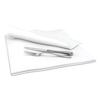 Select Dinner Napkins, 1-ply, White, 15.5 X 16, 250-pack, 12-carton