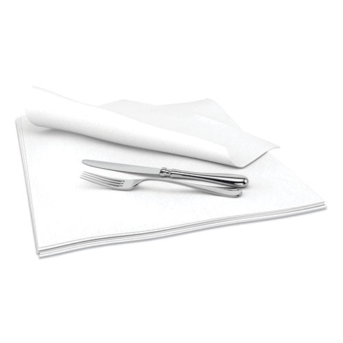 Select Dinner Napkins, 1-ply, 15" X 15", White, 1000-carton