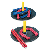 Indoor-outdoor Rubber Horseshoe Set