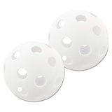 Plastic Baseballs, 9", White, 12-set