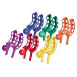 Scoop Ball Set, Plastic, Assorted Colors, 2 Scoops-1 Ball Per Set, 6 Sets