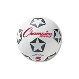 Rubber Sports Ball, For Soccer, No. 4, White-black