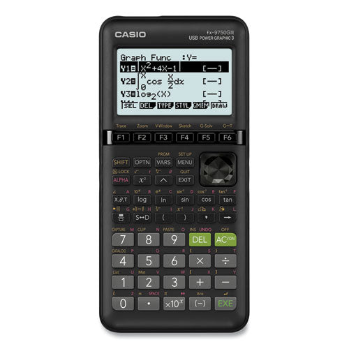 Fx-9750giii 3rd Edition Graphing Calculator, 21-digit Lcd