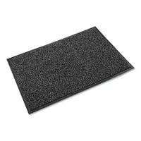 Cross-over Indoor-outdoor Wiper-scraper Mat, Olefin-poly, 48 X 72, Gray