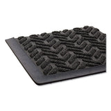 Ribbed Vinyl Anti-fatigue Mat, 36 X 60, Black