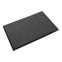 Rely-on Olefin Indoor Wiper Mat, 36 X 48, Charcoal