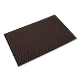 Needle-rib Wiper-scraper Mat, Polypropylene, 36 X 48, Charcoal