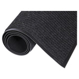 Needle Rib Wipe And Scrape Mat, Polypropylene, 36 X 60, Charcoal