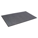 Needle Rib Wipe And Scrape Mat, Polypropylene, 36 X 120, Gray