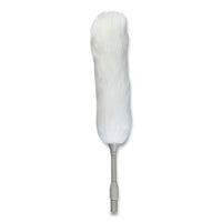 Extendable Lambswool Duster, Gray Handle Extends To 45"