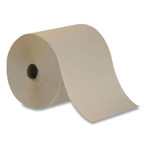 Recycled Hardwound Paper Towels, 7.87" X 800 Ft, Natural, 6 Rolls-carton