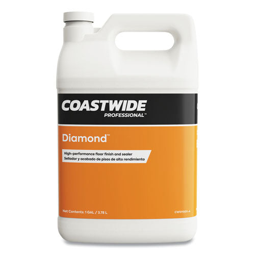 Diamond High-performance Floor Finish, Fruity Scent, 3.78 L Container, 4-carton