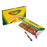 Large Crayons, Tuck Box, 8 Colors-box