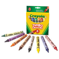 So Big Crayons, Large Size, 5 X 9-16, 8 Assorted Color Box