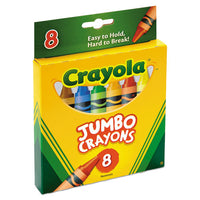 So Big Crayons, Large Size, 5 X 9-16, 8 Assorted Color Box