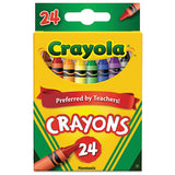 Classic Color Crayons, Peggable Retail Pack, 16 Colors