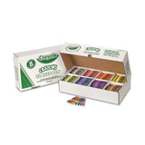 Classpack Regular Crayons, 8 Colors, 800-bx