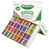 Classpack Regular Crayons, 16 Colors, 800-bx