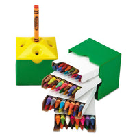 Classpack Regular Crayons, Assorted, 13 Caddies, 832-box