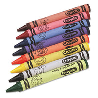Jumbo Classpack Crayons, 25 Each Of 8 Colors, 200-set