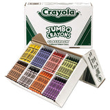 Jumbo Classpack Crayons, 25 Each Of 8 Colors, 200-set