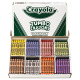 Jumbo Classpack Crayons, 25 Each Of 8 Colors, 200-set