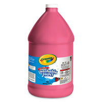 Washable Paint, 6 Colors, Blue-green-orange-red-violet-yellow, 2 Oz