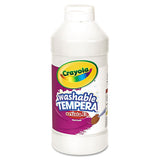 Artista Ii Washable Tempera Paint, White, 16 Oz