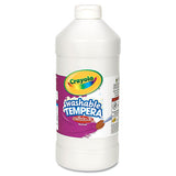 Artista Ii Washable Tempera Paint, White, 32 Oz