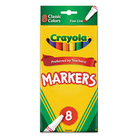 Non-washable Marker, Broad Bullet Tip, Assorted Colors, 256-box