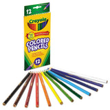 Long-length Colored Pencil Set, 3.3 Mm, 2b (#1), Assorted Lead-barrel Colors, Dozen