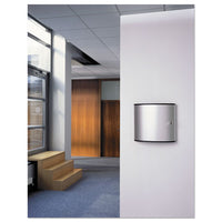 Locking Key Cabinet, 54-key, Brushed Aluminum, Silver, 11 3-4 X 4 5-8 X 11