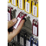 Locking Key Cabinet, 54-key, Brushed Aluminum, Silver, 11 3-4 X 4 5-8 X 11