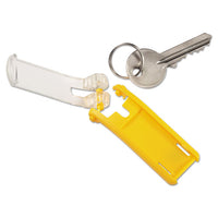 Key Rack, 24-tag Capacity, 8 3-8" X 1 3-8" X 14 1-8", Gray Plastic