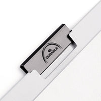 Vinyl Duraclip Report Cover W-clip, Letter, Holds 30 Pages, Clear-black, 25-box