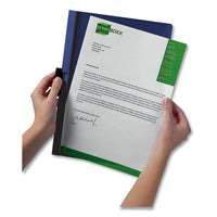 Duraclip Report Cover, 8 9-10 X 11 1-5, Clear, 5-pack