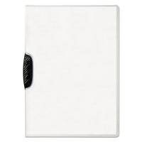 Swingclip Clear Report Cover, Letter Size, Black Clip, 25-box