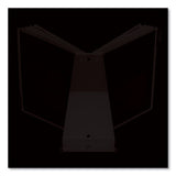Vario Document Holder, 10 Panels, 15.5 X 6.5 X 10.75, Black Borders
