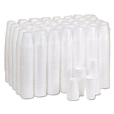 Foam Drink Cups, 10oz, White, 25-bag, 40 Bags-carton