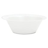 Concorde Foam Bowl, 10 12oz, White, 125-pack, 8 Packs-carton