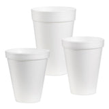 Foam Drink Cups, 12oz, 25-pack