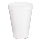 Foam Drink Cups, 12oz, 25-pack